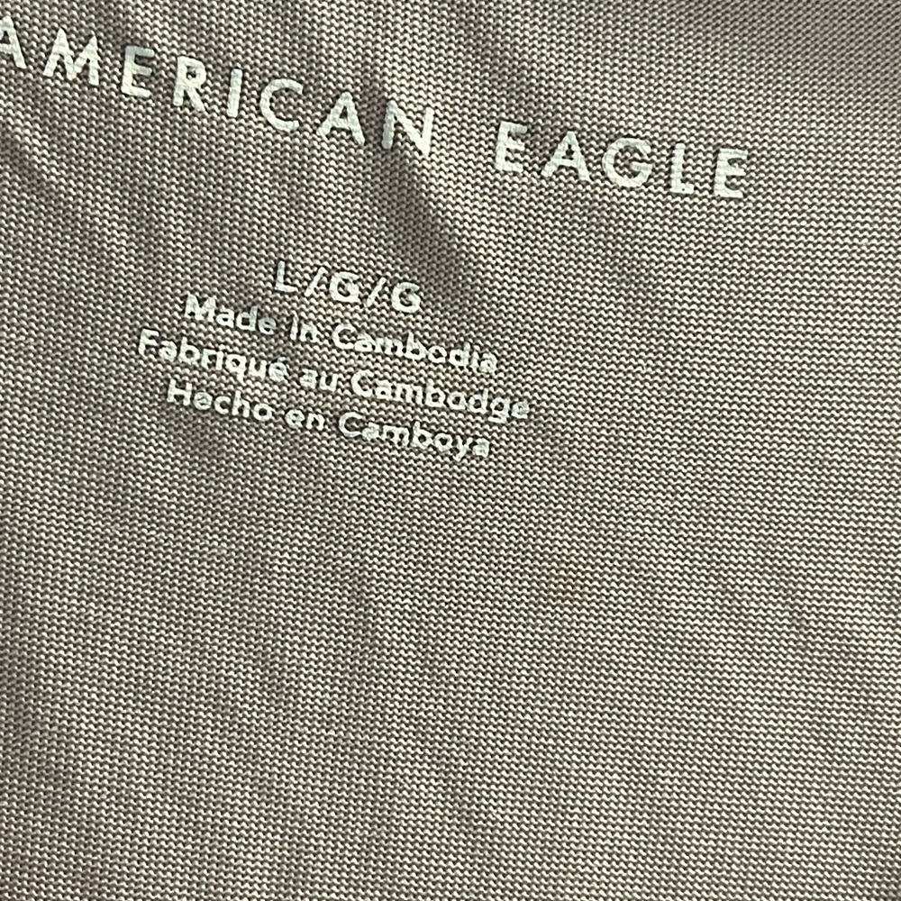 AMERICAN EAGLE Baby Doll Short Sleeve Top baby pink color size large - Picture 3 of 6